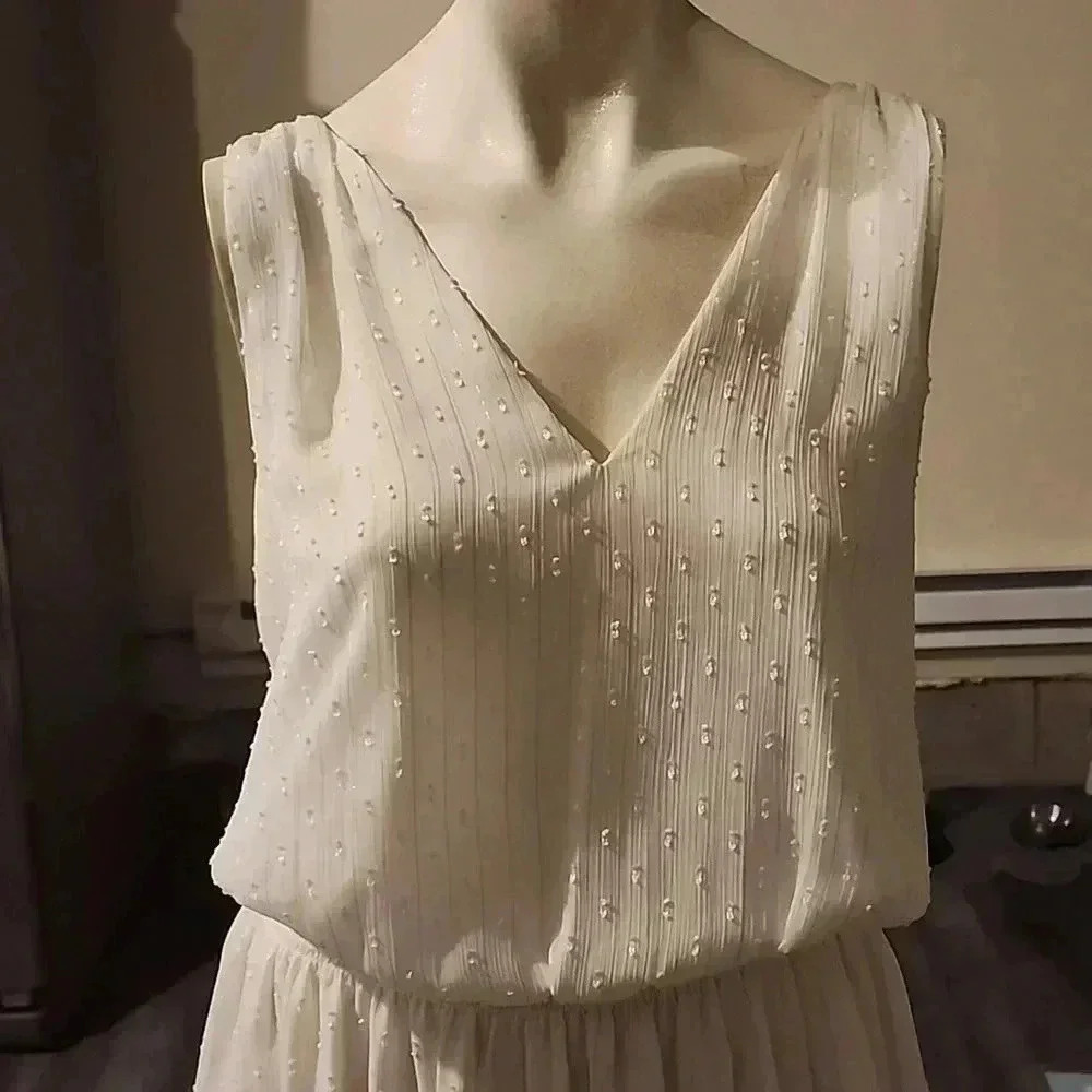 RAMY BROOK V-NECK MINI HAZE DRESS SIZE S - Picture 2 of 4